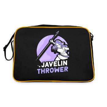 Javelin Throw Javelin Throw Javelin Throw - Retro Bag - black/gold - Back