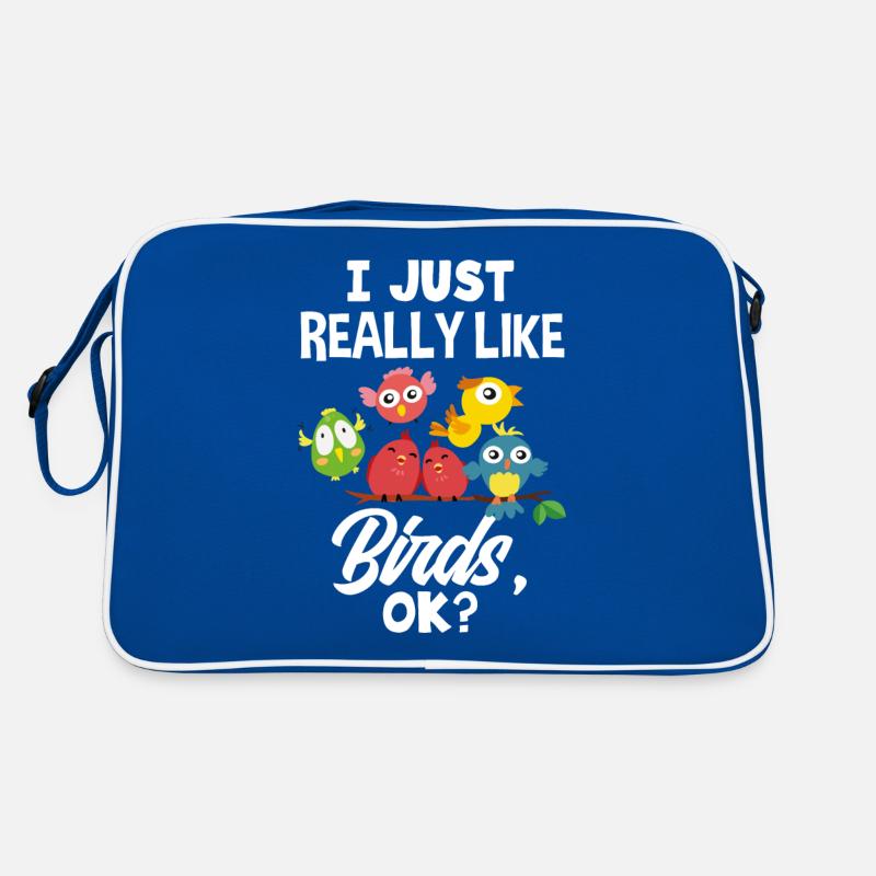 Bird Lovers Birds Birdwatcher Gift Retro Bag