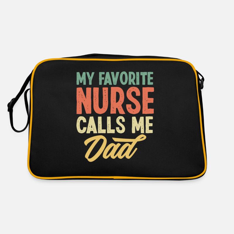 Krankenschwester Pfleger Krankenpfleger Retro Tasche