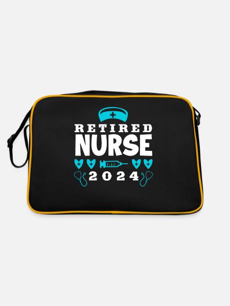 Infirmière Infirmière Pension d’infirmière - Sac Retro - noir/or - Dos