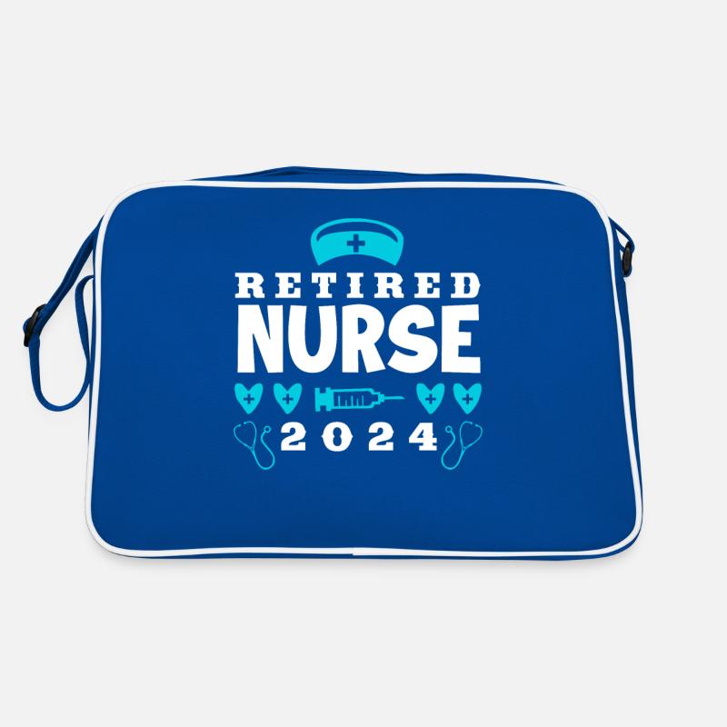 Krankenschwester Pfleger Krankenpfleger Rente Retro Tasche