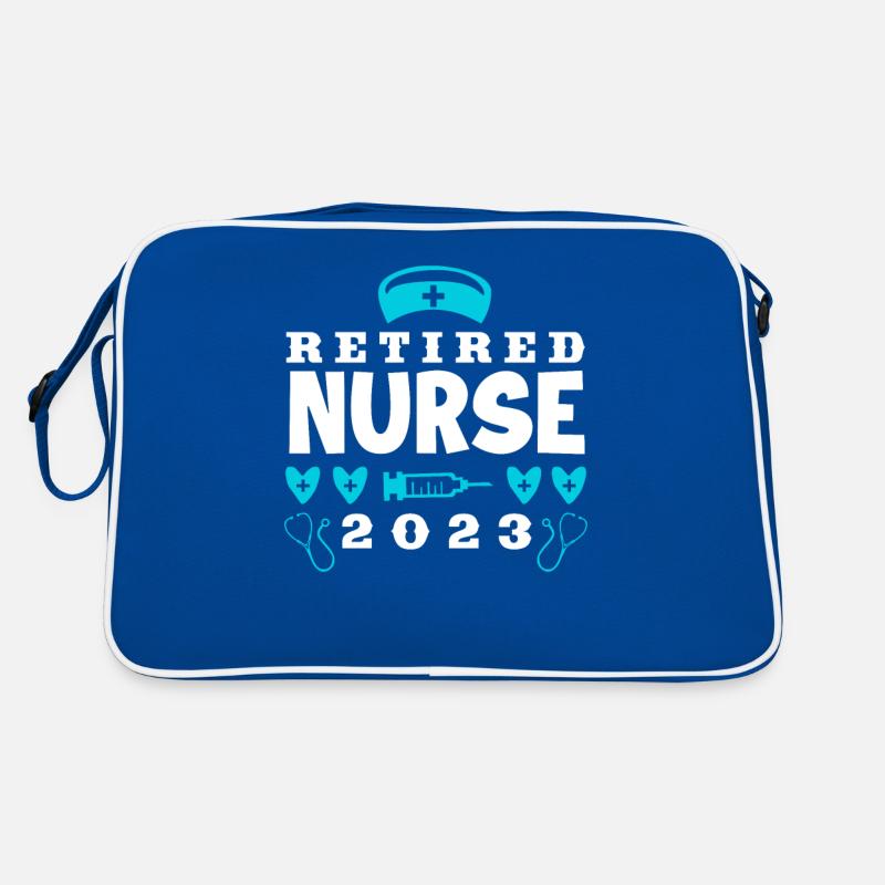Krankenschwester Pfleger Krankenpfleger Rente Retro Tasche