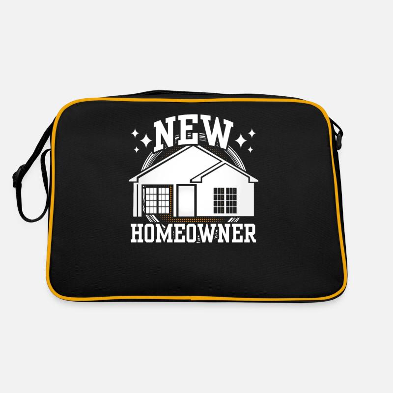 Nouveau propriétaire Propriétaire Maison de propriétaire Sac Retro