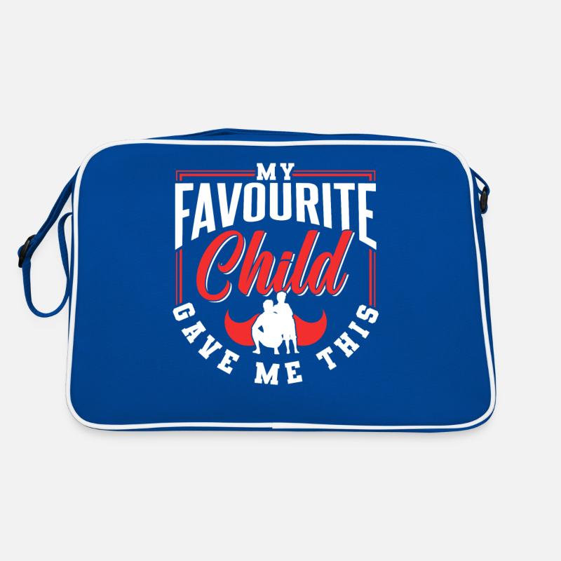 Mein Lieblingskind Hat Mir Das Geschenkt Papa Retro Tasche