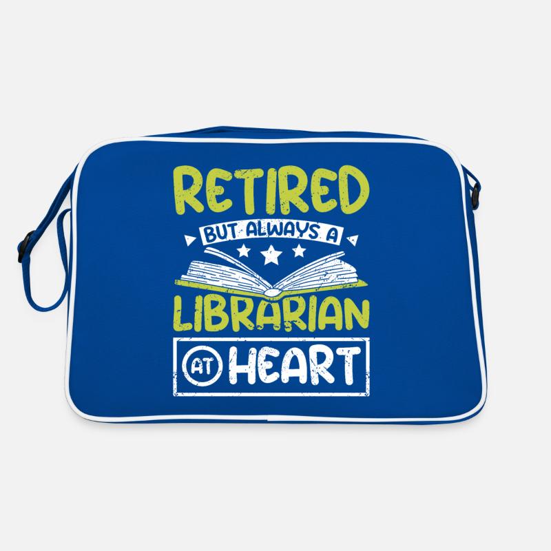 Retraité mais toujours bibliothécaire dans l’âme Sac Retro