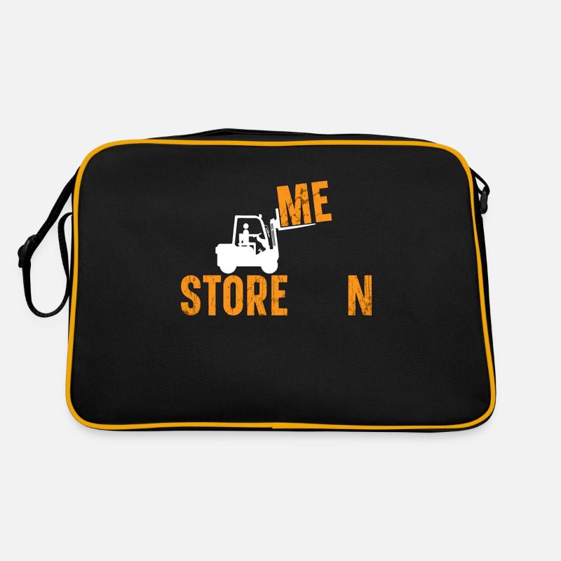 Conducteur de chariot élévateur Chariot élévateur Cool Cadeau Sac Retro