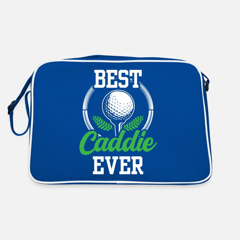 Bester Caddie Aller Zeiten Golfer Golf Golfen Retro Tasche