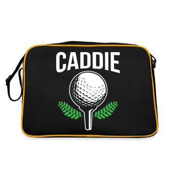 Caddie Golfing Profession Golfeur Golfeur - Sac Retro - noir/or - Dos