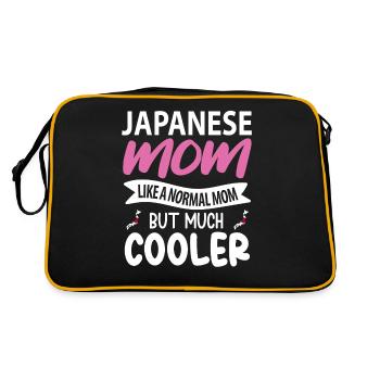 Cadeau Japan Mama - Sac Retro - noir/or - Dos