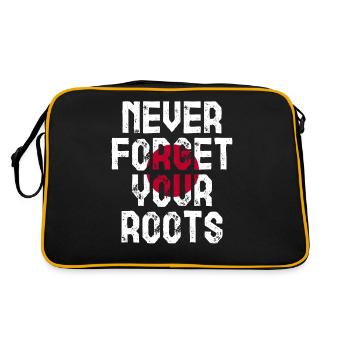 Roots Japon Cadeau - Sac Retro - noir/or - Dos