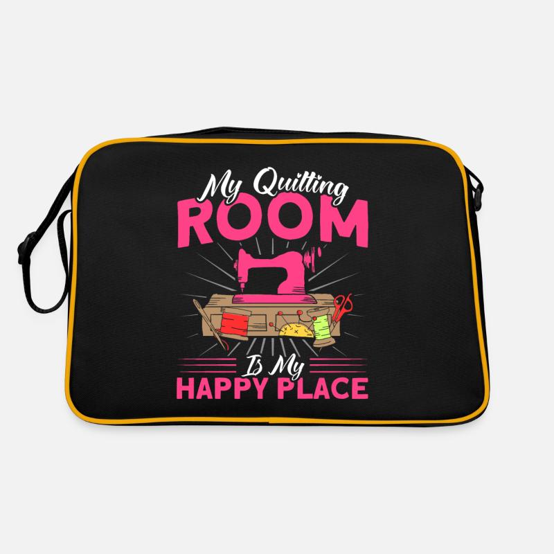 Seamstresses Quilting Lovers Quilting Retro Bag