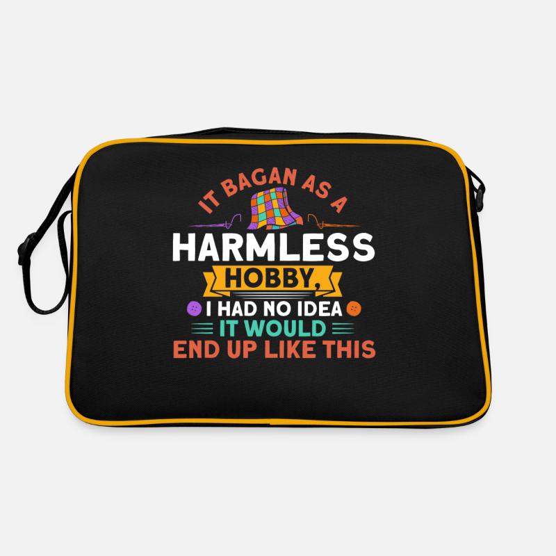 Seamstresses Quilting Lovers Quilting Retro Bag