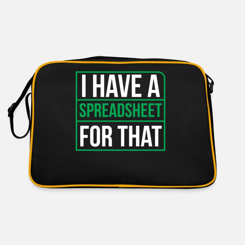 J’ai une feuille de calcul pour le tableau comptable Sac Retro