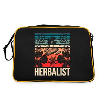 Herb Collector Herb Herb Garden - Retro Bag - black/gold - Back