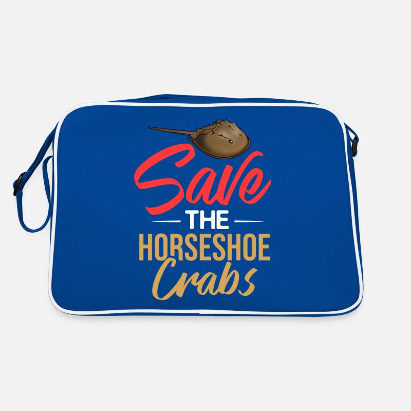 Horseshoe crab Horseshoe crab Moluccan crabs Retro Bag