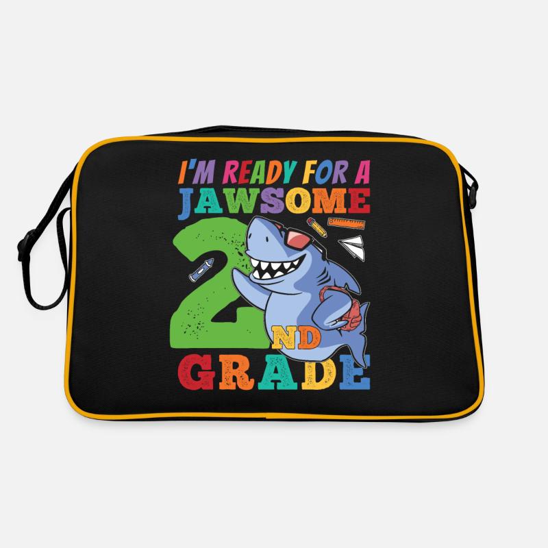 Second Grader Awesome Back to School Gift Idea Retro Bag