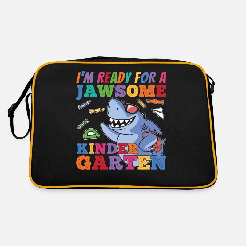 Happy First Day School Kindergarten Awesome Gesche Sac Retro