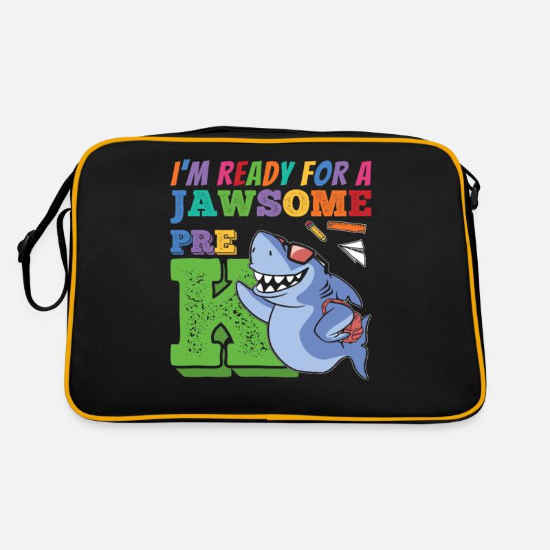 Happy First Day School Pre K Awesome Gift Retro Bag
