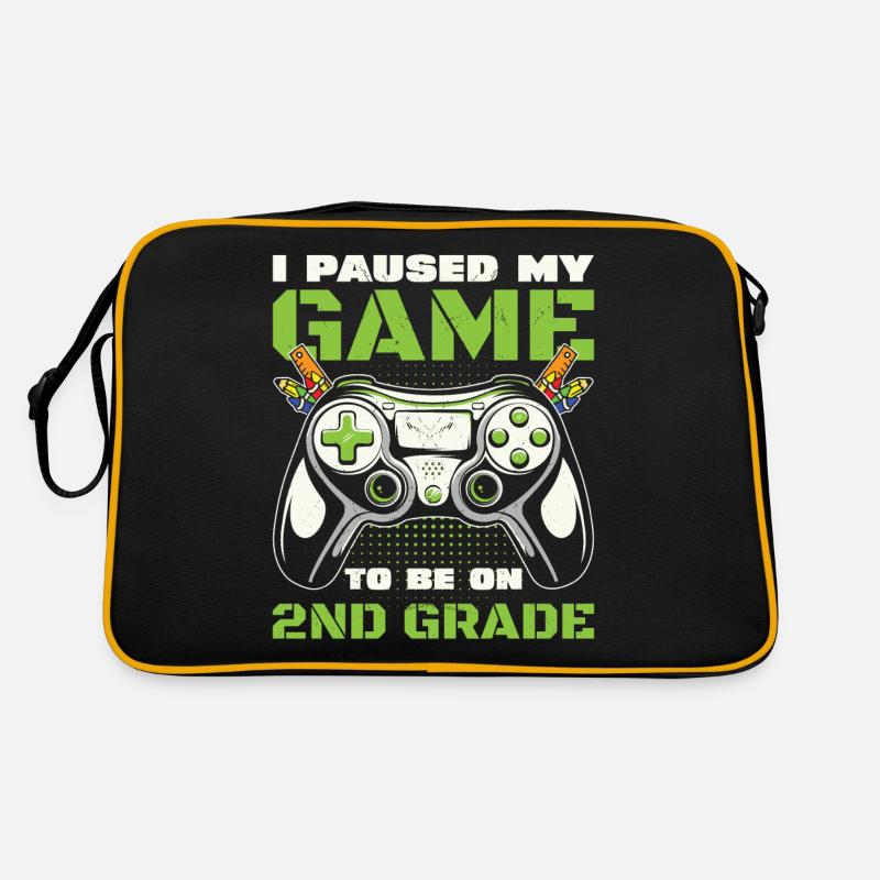 Second Grader Awesome Back To School Gamer Lover Retro Bag