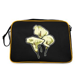 Fleuriste Amateurs de fleurs Fleurs Jardinier Fleuriste - Sac Retro - noir/or - Dos