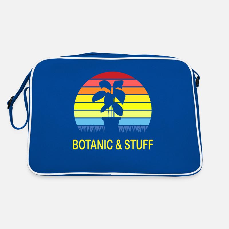 Botanischer & Sachlicher Garten Gartenarbeit Gras Retro Tasche