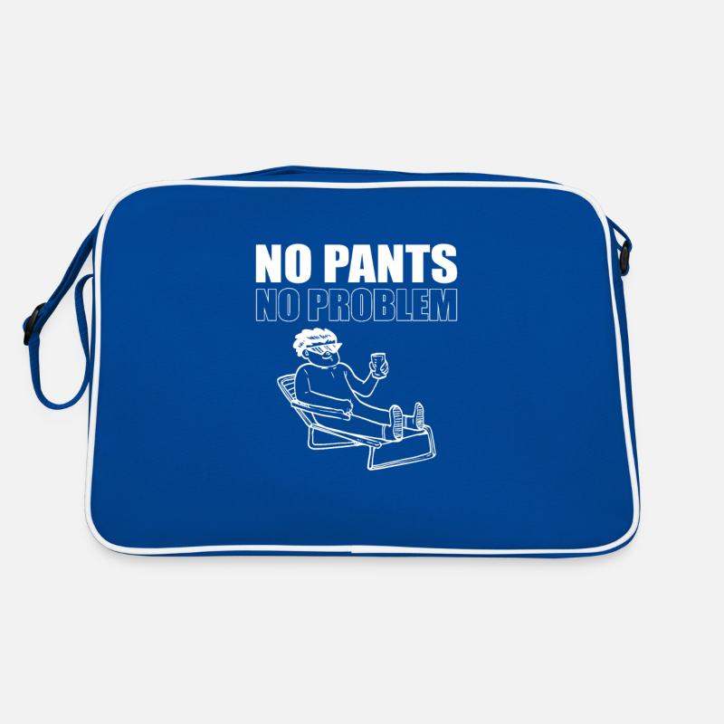 No Pants No Problem Retro Tasche