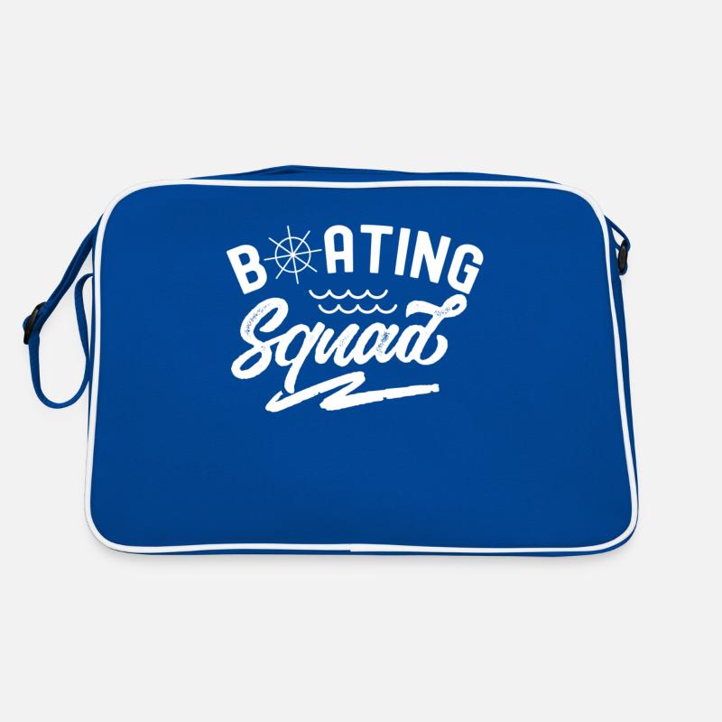 Bootfahren Team Yacht Boot Segelboot Schiff Retro Tasche