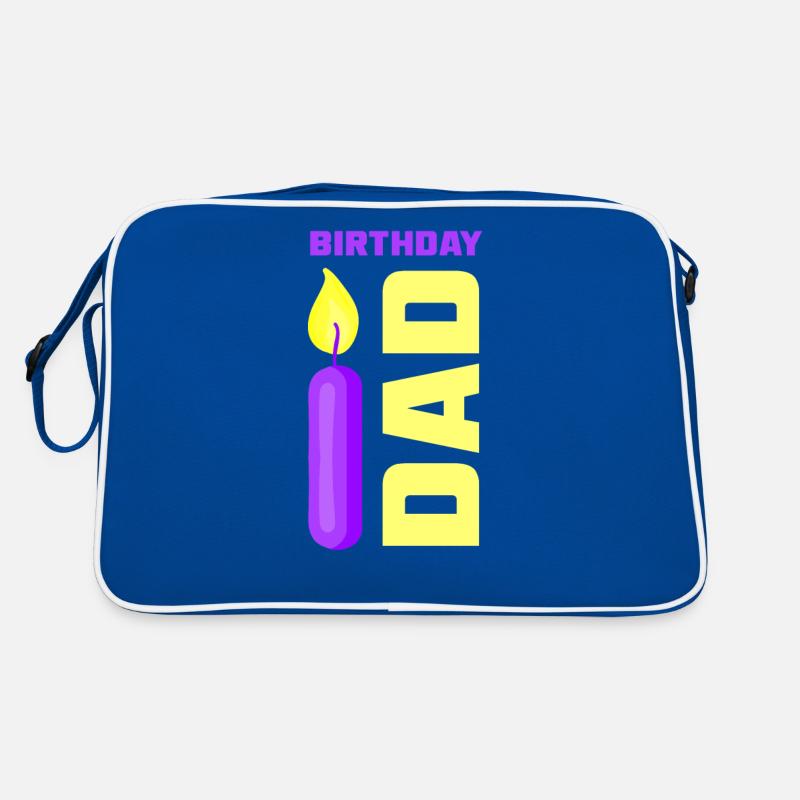 Geburtstag Papa Party Papi Vater Retro Tasche