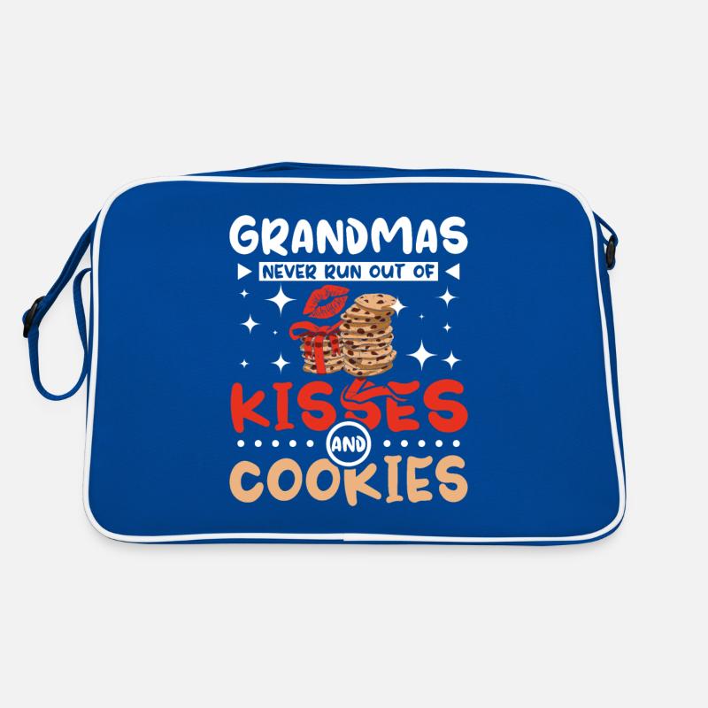 Grands-mère embrasse et biscuits Sac Retro