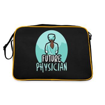 Futur Médecin Profession Médecin Médecine Médicale - Sac Retro - noir/or - Dos