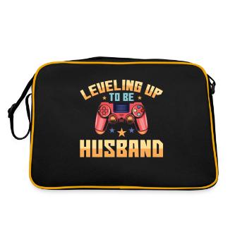 Ascend to husband for bride and - Retro Bag - black/gold - Back