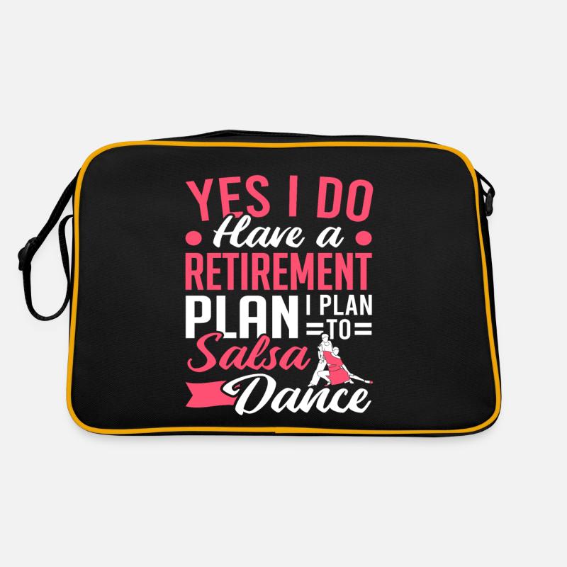 Latin Dancing Ich plane Salsa Tanz Salsa Retro Tasche