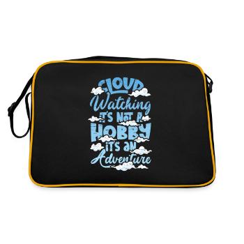 Cloud Watcher Meteorology Cloud Watching - Retro Bag - black/gold - Back
