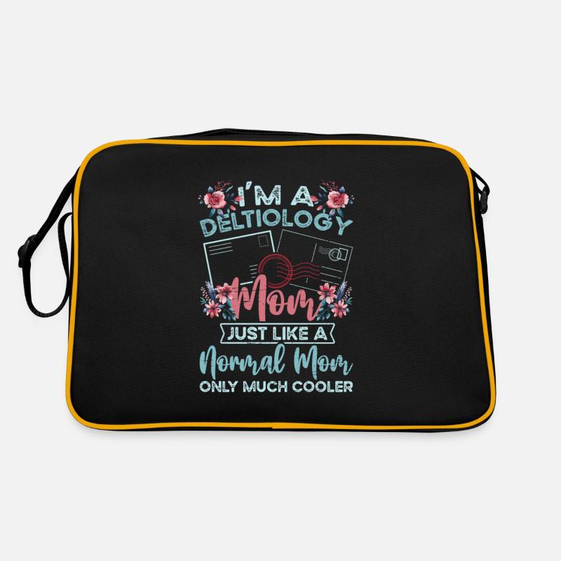 Deltiology Mom Postcard Collector for Deltiologists Retro Bag
