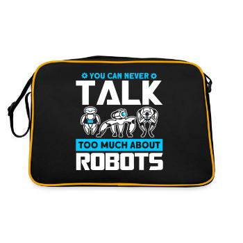Robot Robotics Engineer Costume Robot - Retro Bag - black/gold - Back