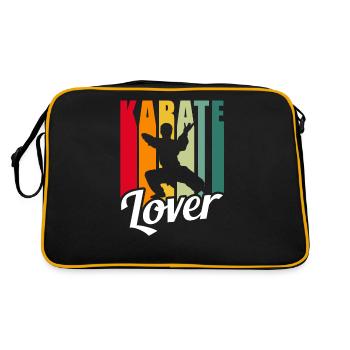 Karate Lovers Fighter Martial Arts Martial Arts - Retro Bag - black/gold - Back