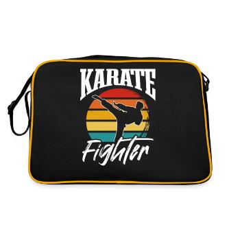 Karaté Fighter Arts martiaux Karaté Arts martiaux - Sac Retro - noir/or - Dos