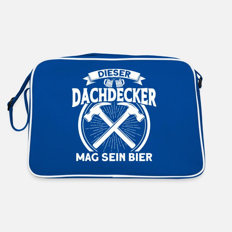 Dachdecker Geselle Dachdecker Dachdeckermeister Retro Tasche