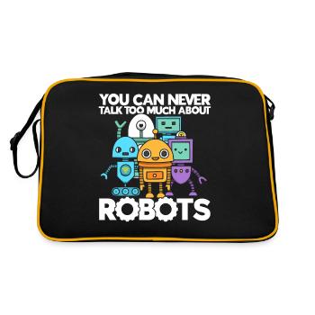 Robot Robotics Engineer Costume Robot - Retro Bag - black/gold - Back