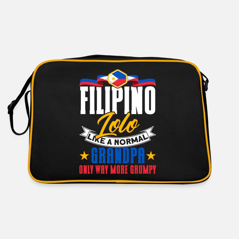 Philippines Drapeau philippin Sac Retro