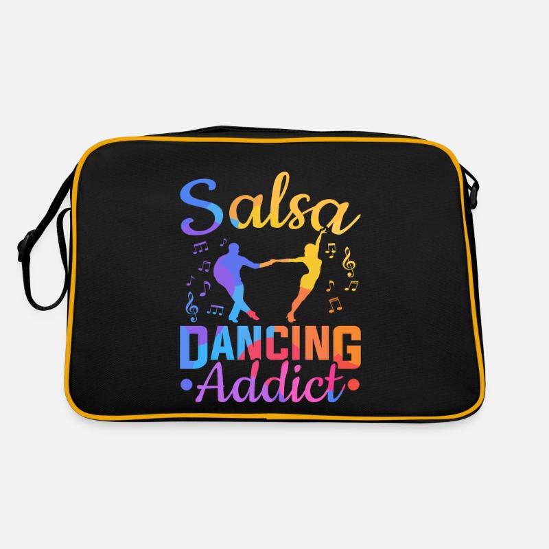 Salsa Dancing Addict Latin Dance Salsa Retro Tasche