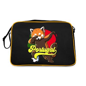 Portugal Football - Sac Retro - noir/or - Dos