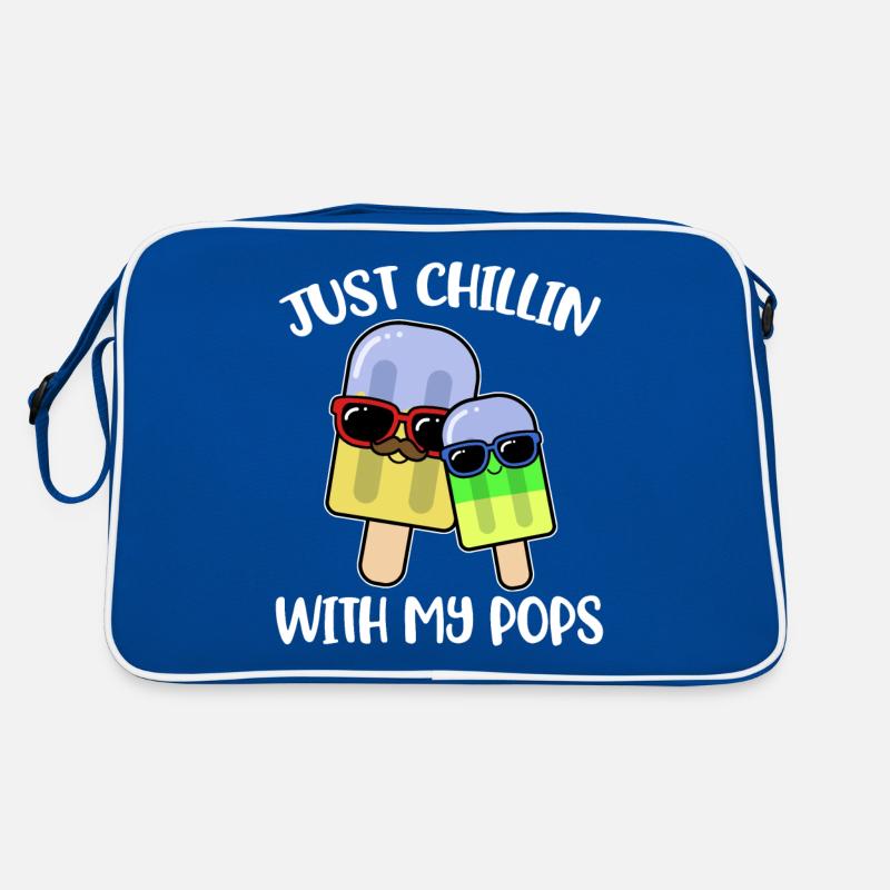 Just Chillin Avec Mon Cadeau de Crème Glacée Pops Sac Retro