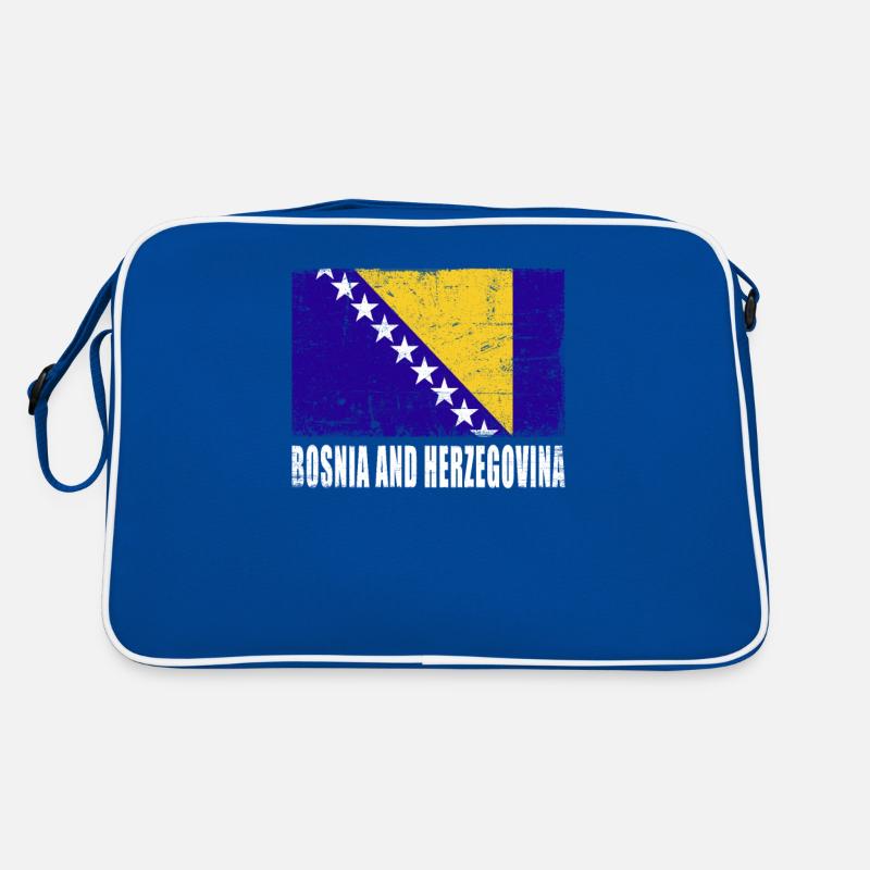 Drapeau de bosnie-Herzégovine Sac Retro