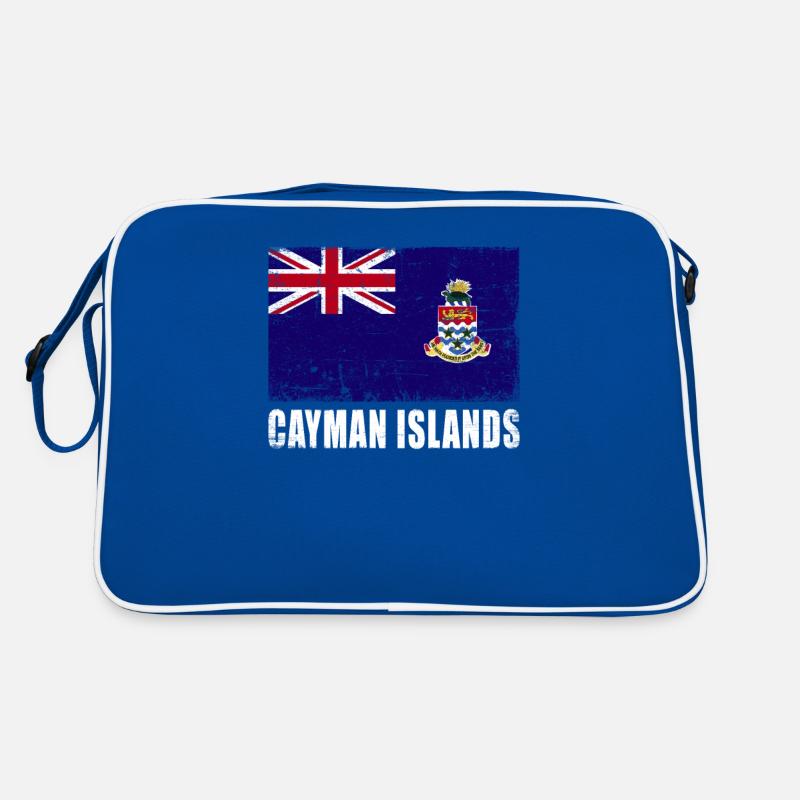 Drapeau des îles Caïmans Sac Retro