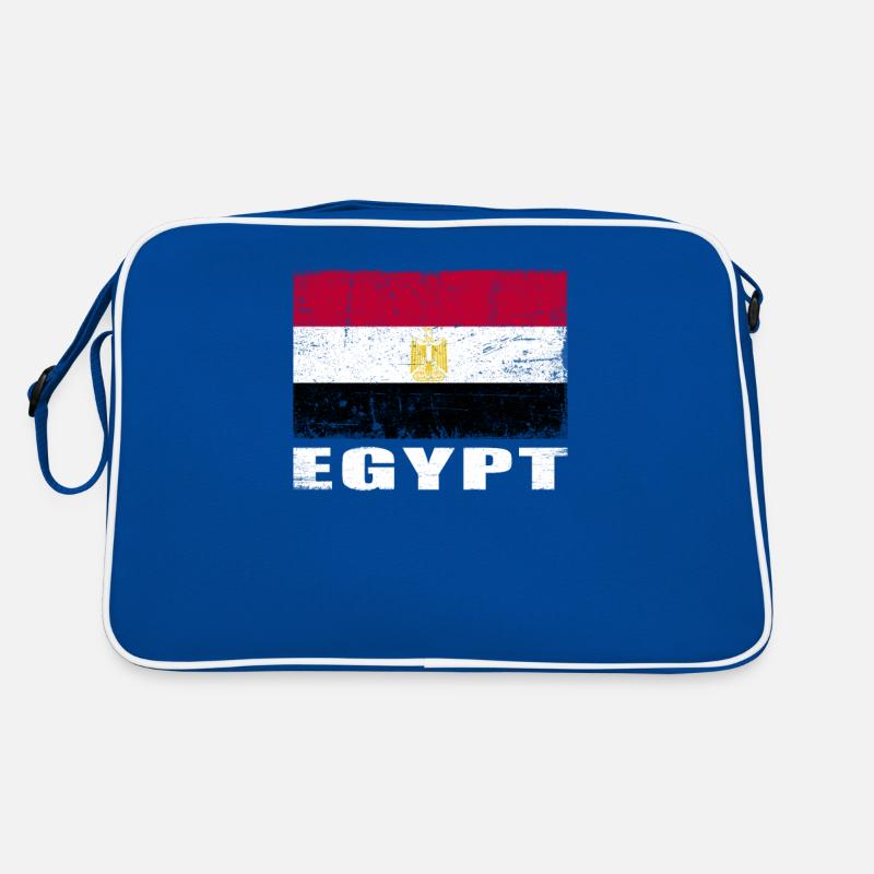 Egypte Drapeau Grunge Egypte Drapeau Sac Retro