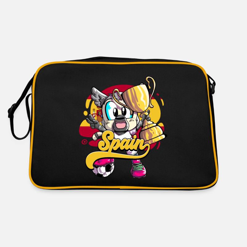 Spanien Fußball Retro Tasche