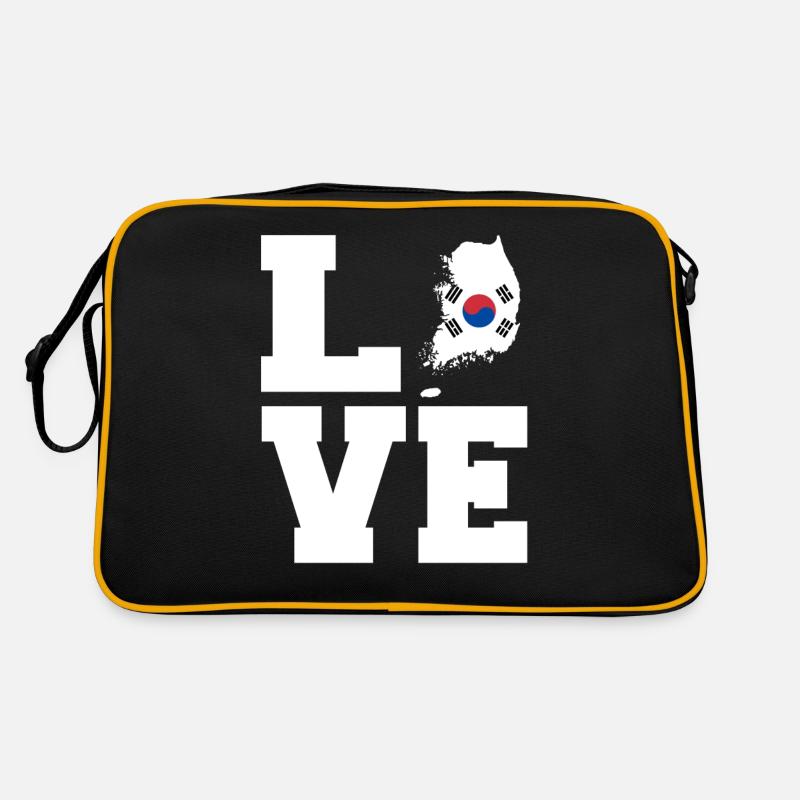 Cadeau Love Corée du Sud Sac Retro
