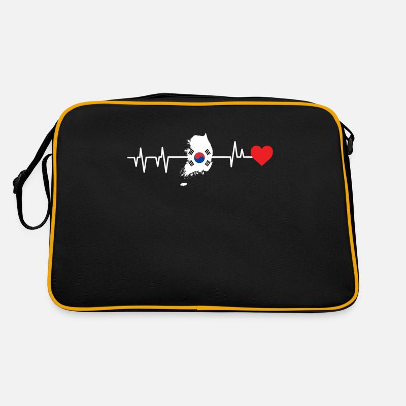 Cadeau de battement de cœur en Corée du Sud Sac Retro