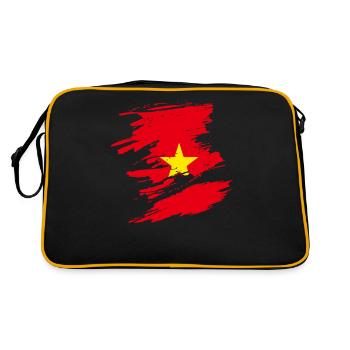 Cadeau Vietnam - Sac Retro - noir/or - Dos